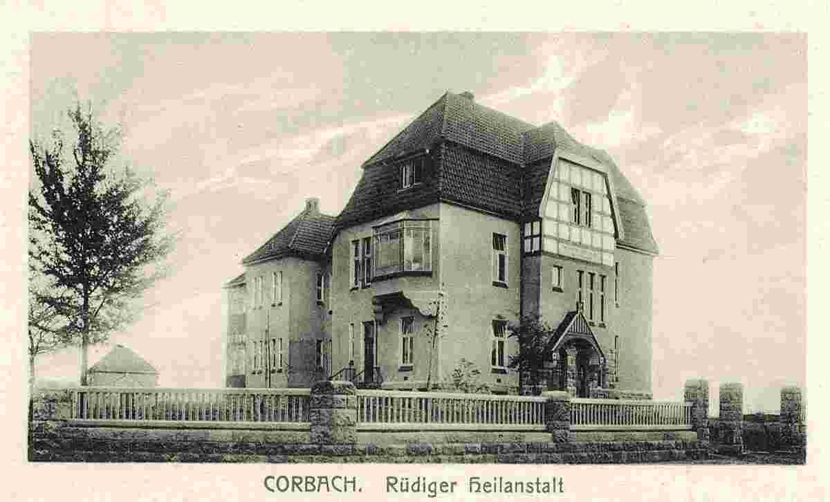 Korbach. Rüdiger Heilanstalt, 1911