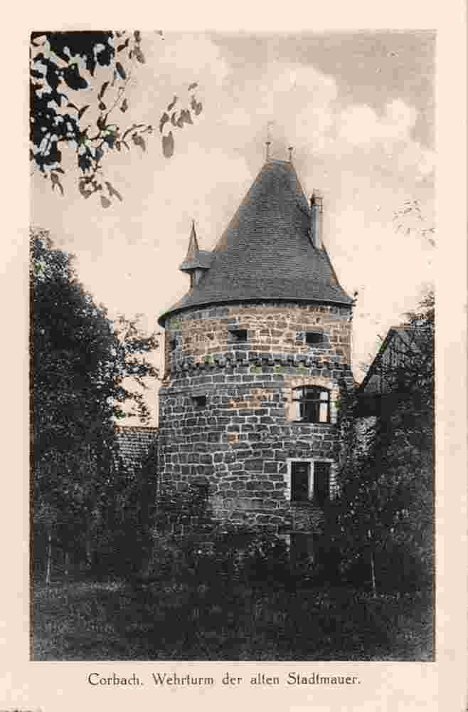 Korbach. Wehrturm der alten Stadtmauer