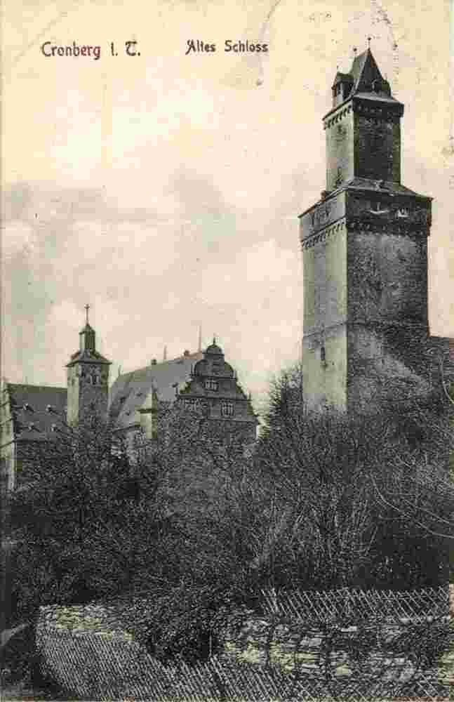 Kronberg. Altes Schloß, 1907