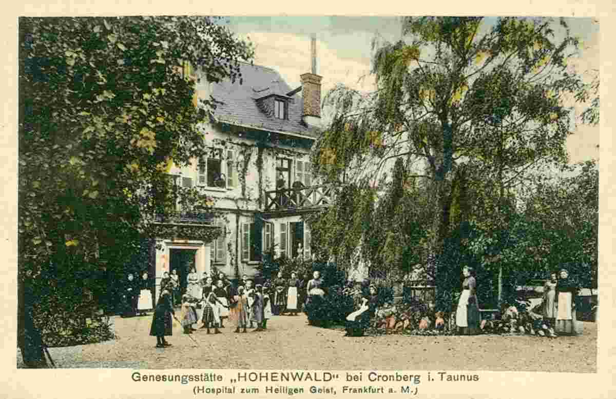Kronberg. Genesungsstätte 'Hohenwald', um 1910