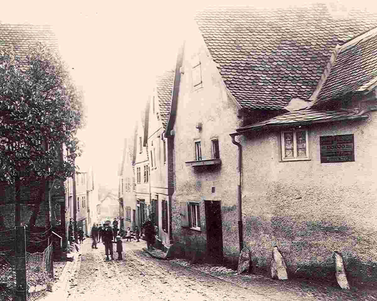 Kronberg. Hauptstraße, 1900