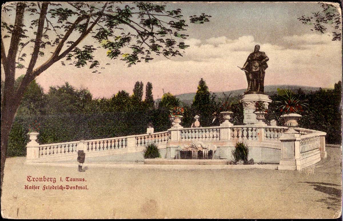 Kronberg im Taunus. Kaiser Friedrich Denkmal