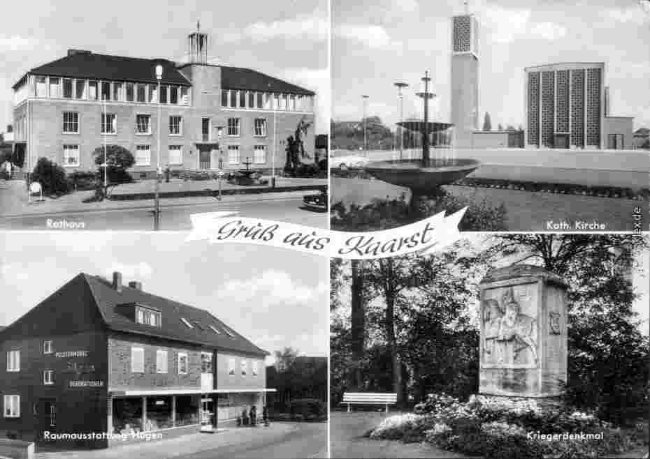 Kaarst. Rathaus, 1974