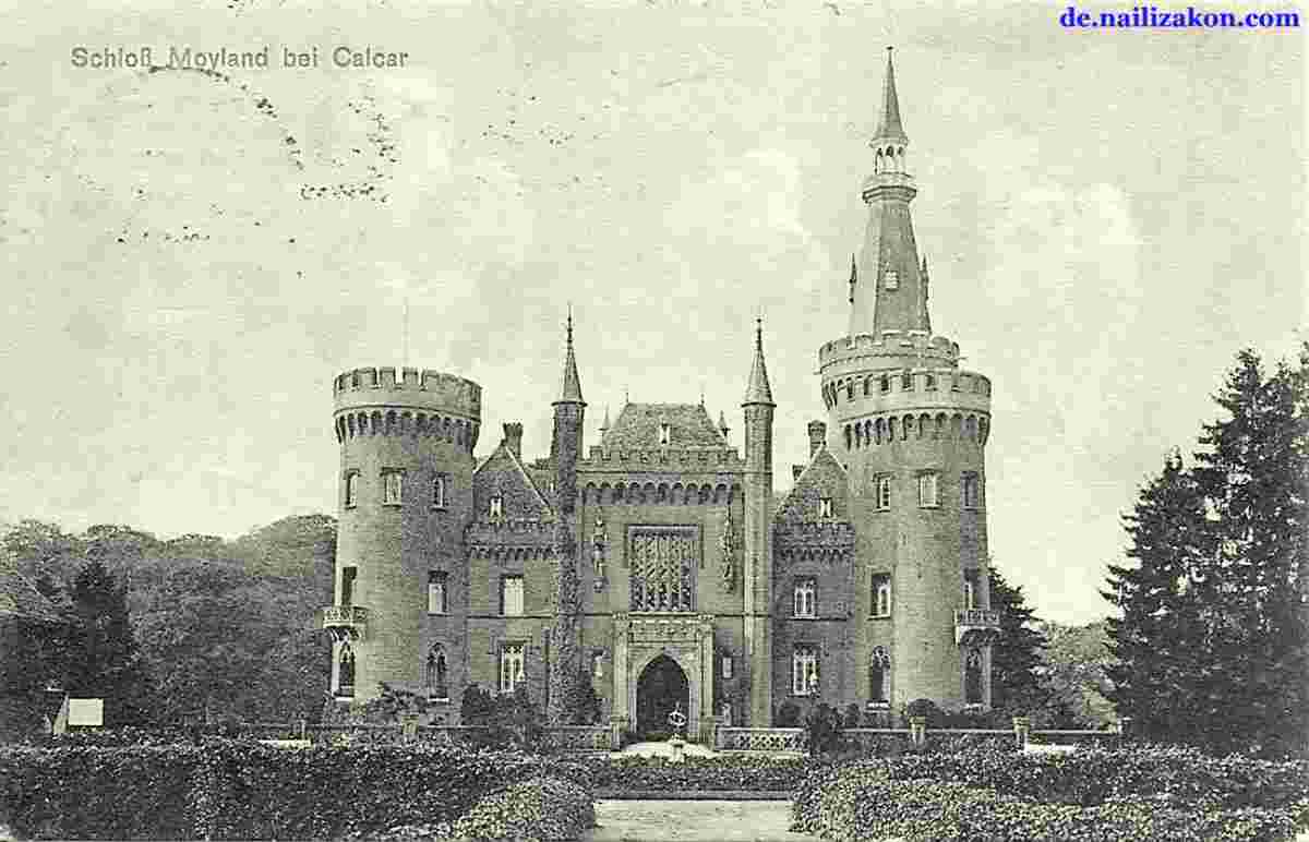 Kalkar. Schloß Moyland bei Kalkar, 1914