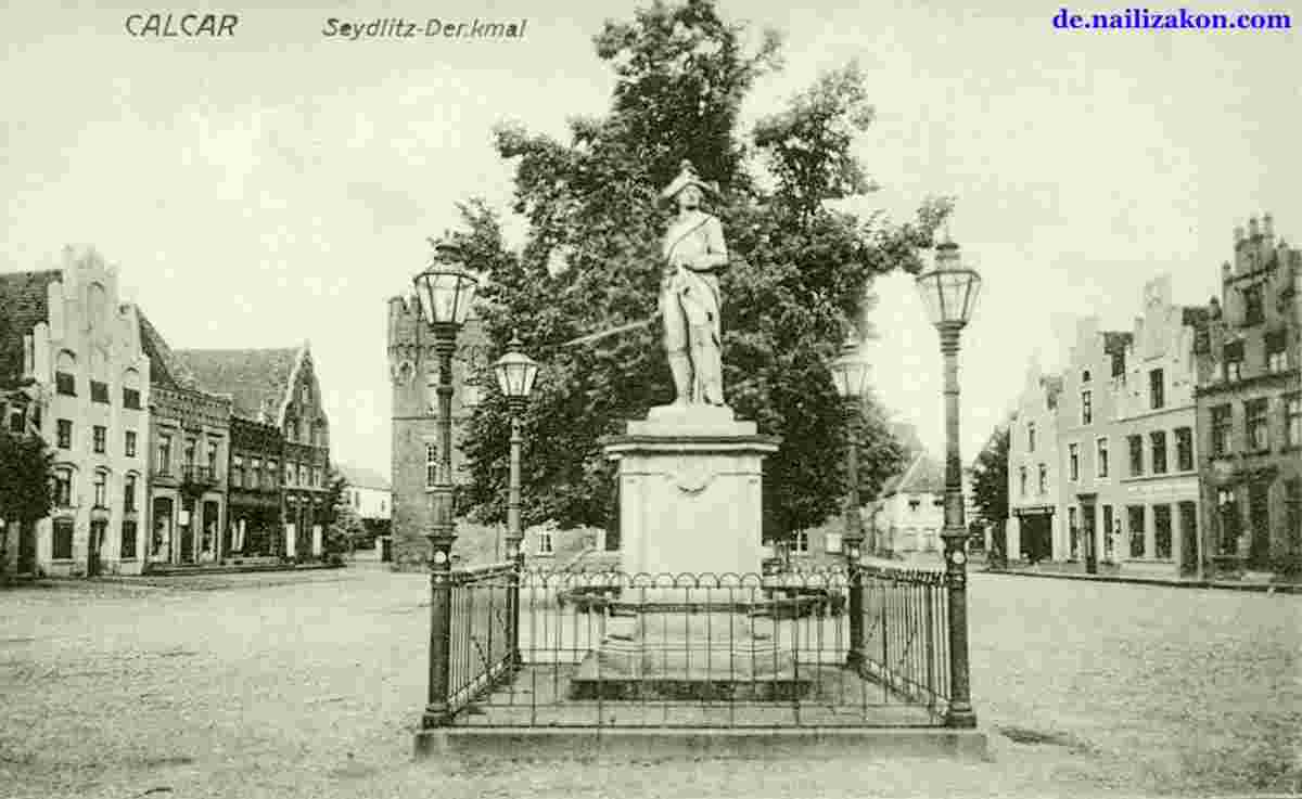 Kalkar. Seydlitz-Denkmal, 1918