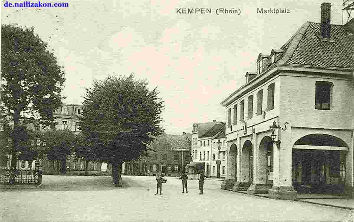 Kempen. Marktplatz