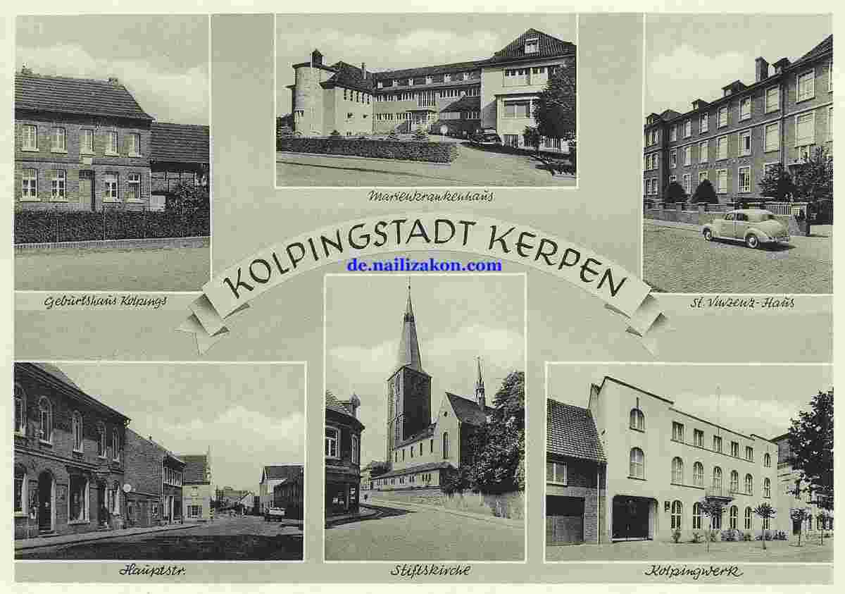 Kerpen. Kolpingstadt, 1954