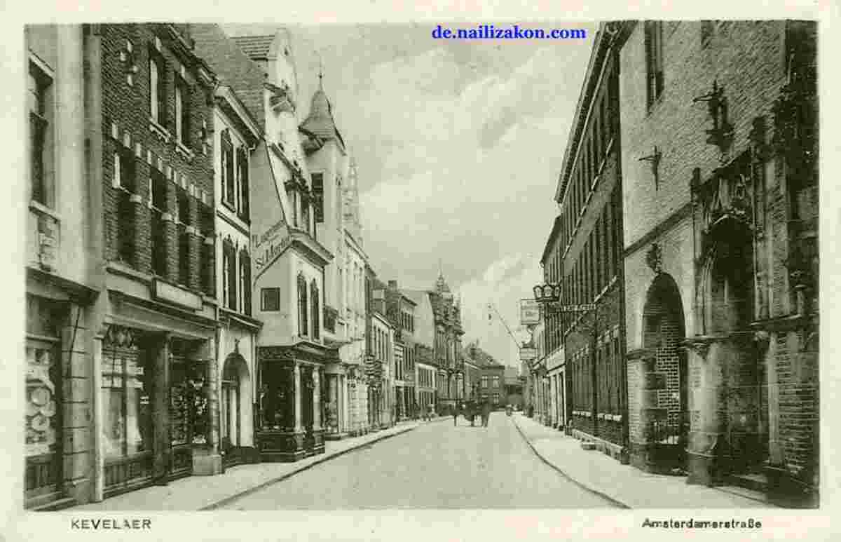 Kevelaer. Amsterdamer Straße, 1914