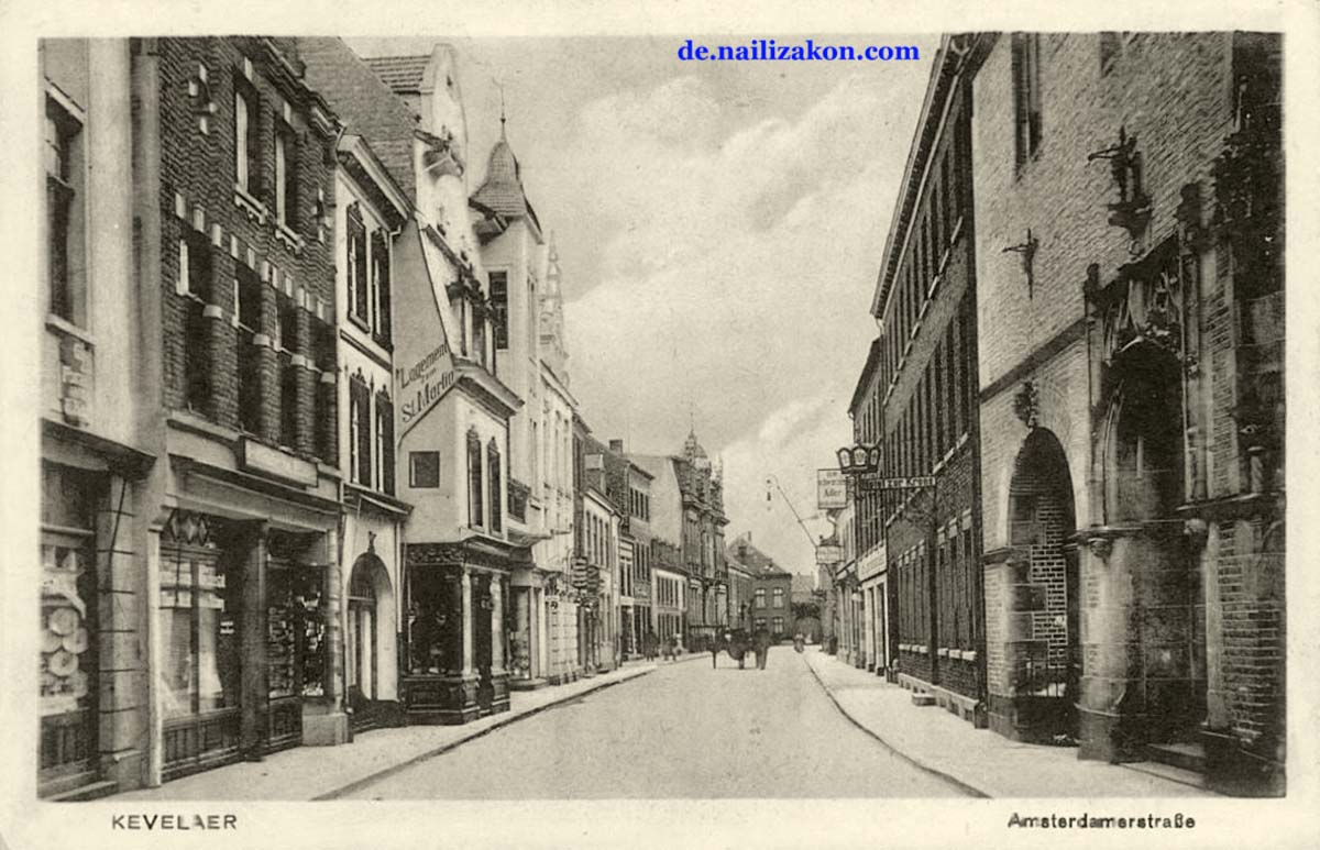 Kevelaer. Amsterdamer Straße, 1914
