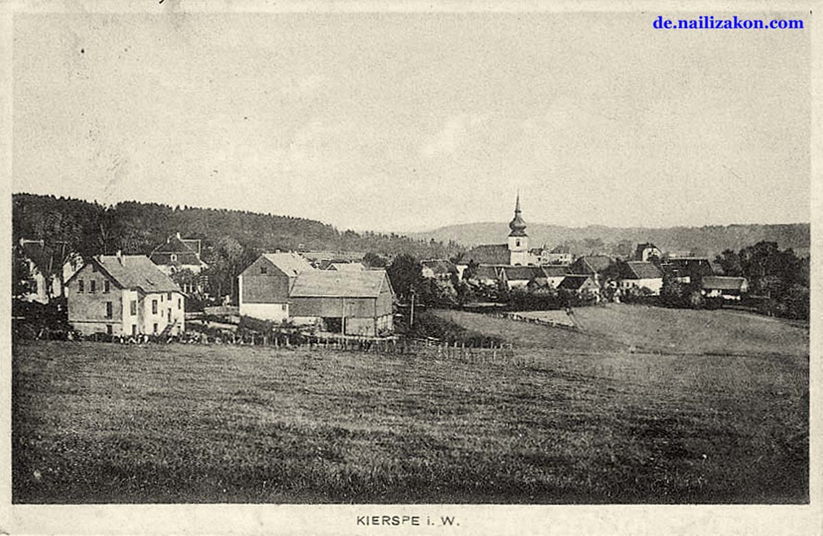 Panorama von Kierspe