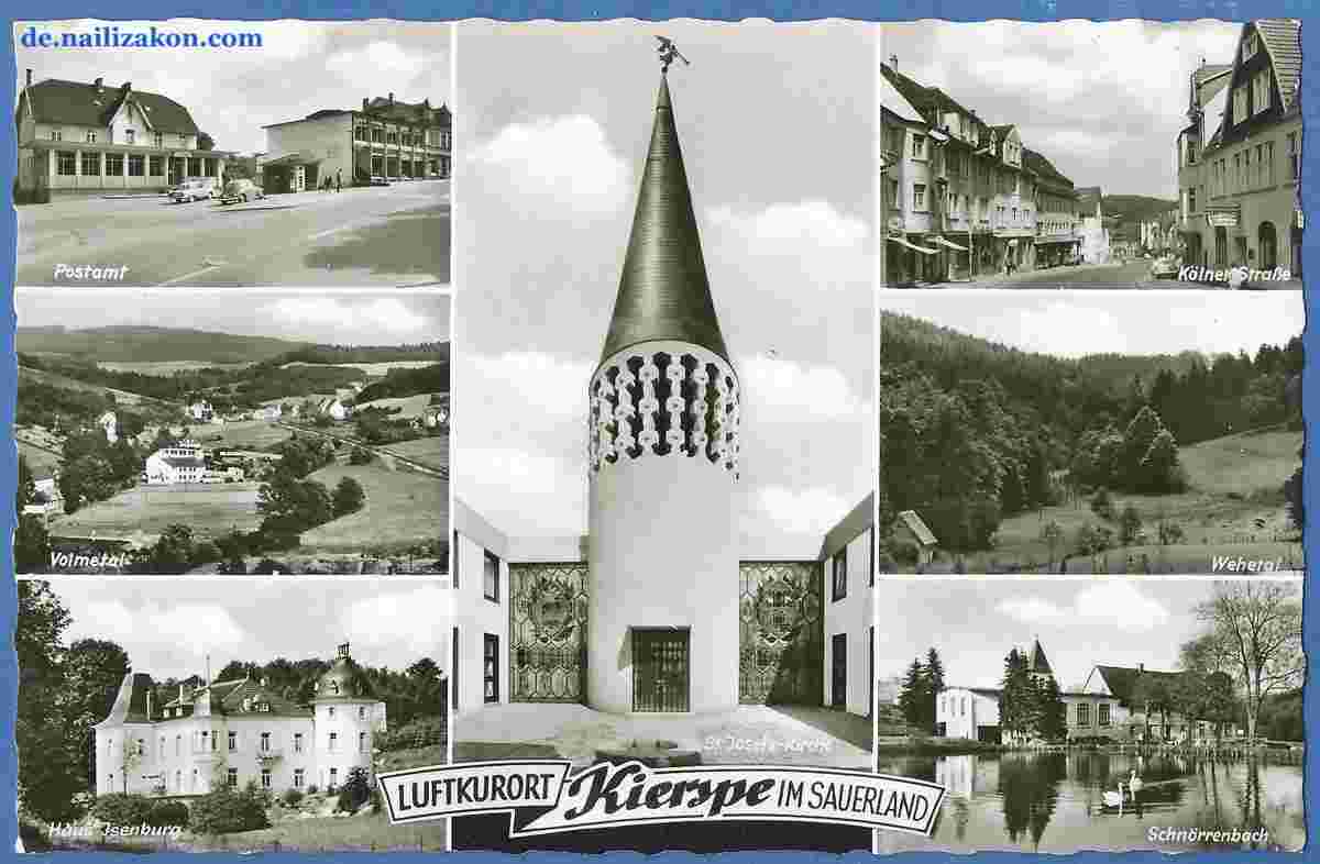 Kierspe. Postamt, 1965