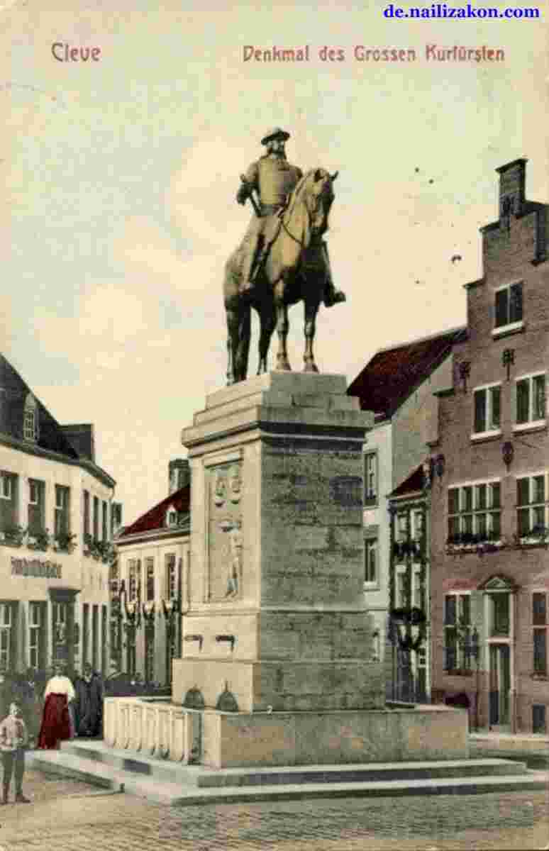 Kleve. Reiterdenkmal Friedrich Wilhlem, 1912