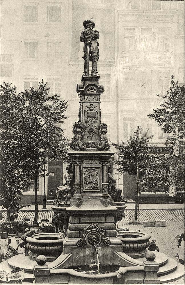 Köln. Jan von Werth Denkmal, 1919