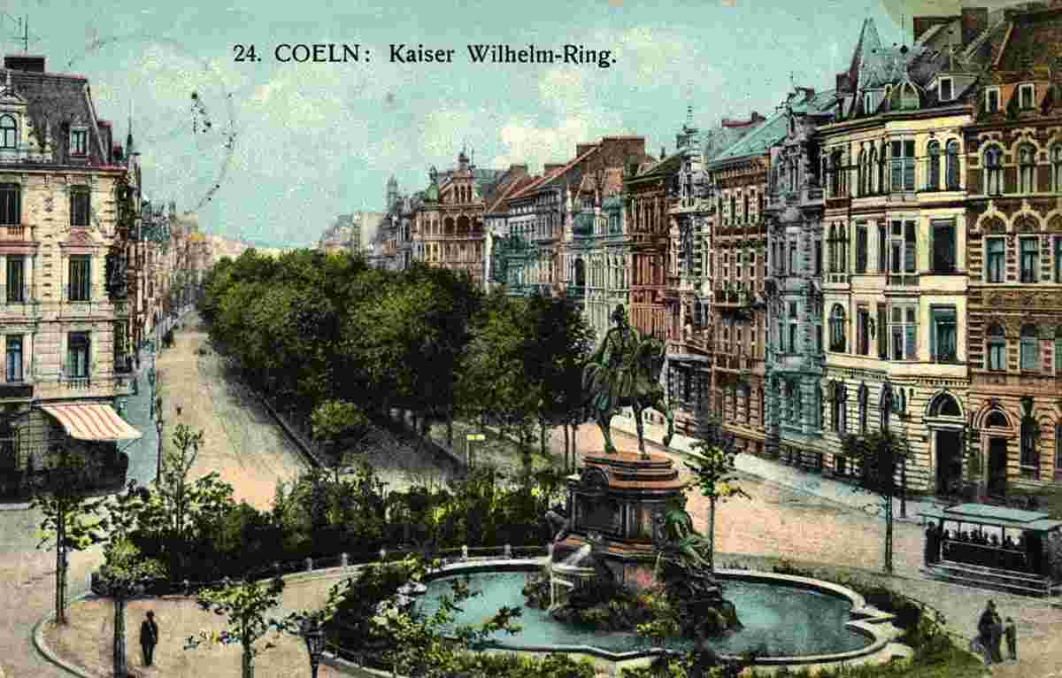 Köln. Kaiser Wilhelm Ring, 1914