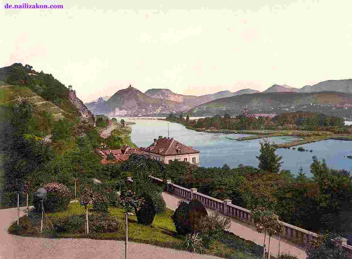 Königswinter. Rolandseck Nonnenwerth Siebengebirge, 1900