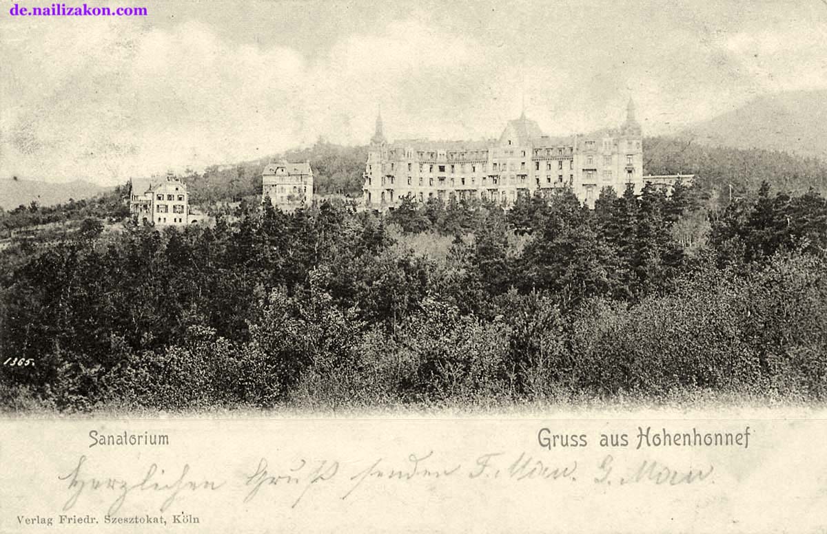 Königswinter. Sanatorium, 1900