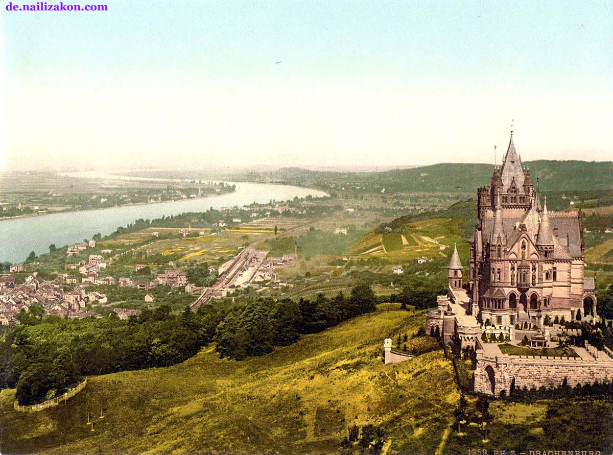 Königswinter. Schloss Drachenburg, 1900