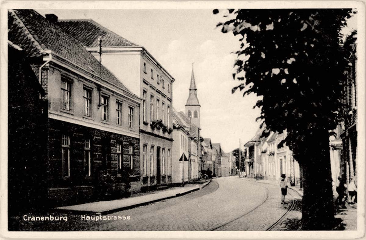 Kranenburg (Niederrhein). Hauptstraße, 1937