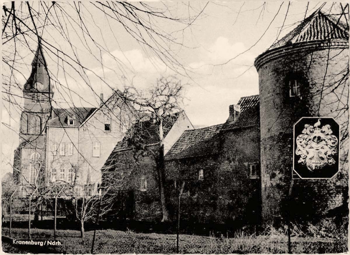 Kranenburg (Niederrhein). Kirche und Stadtturm