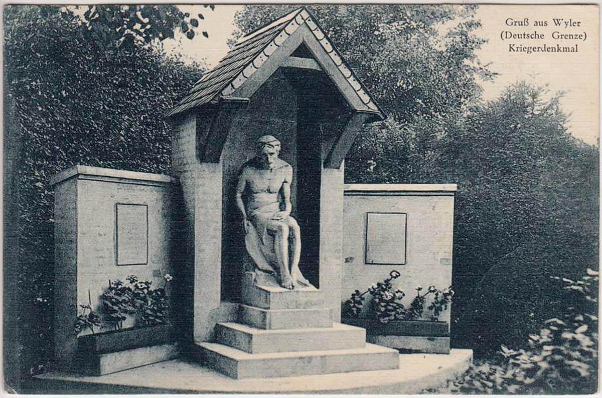 Kranenburg (Niederrhein). Wyler - Kriegerdenkmal