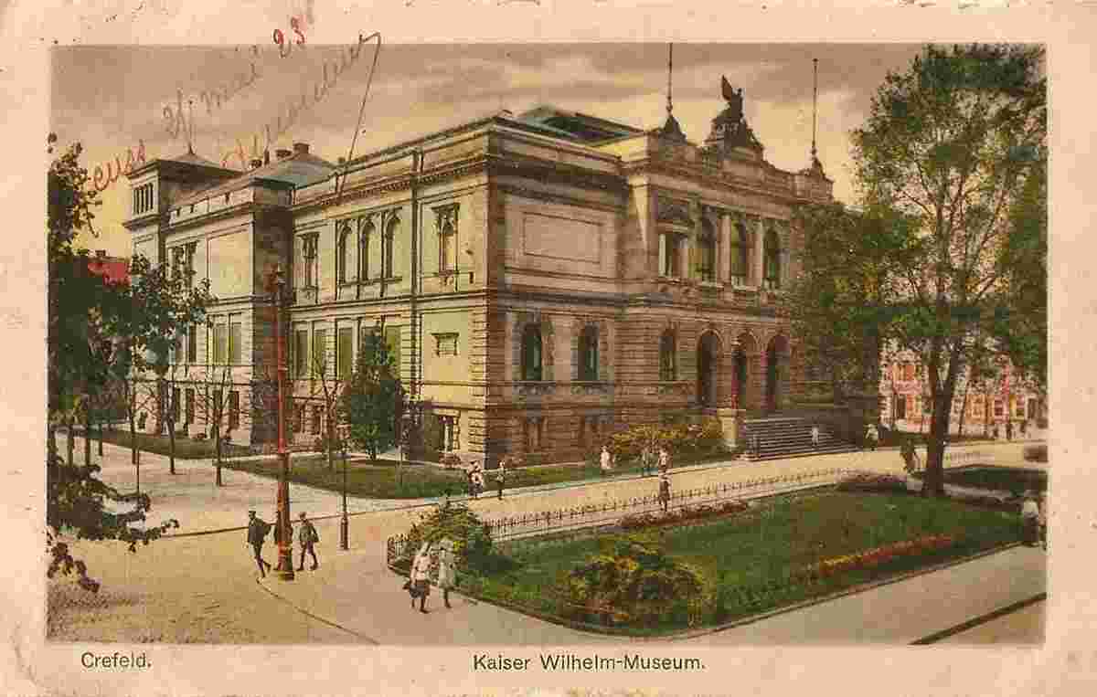 Krefeld. Kaiser Wilhelm museum, 1923