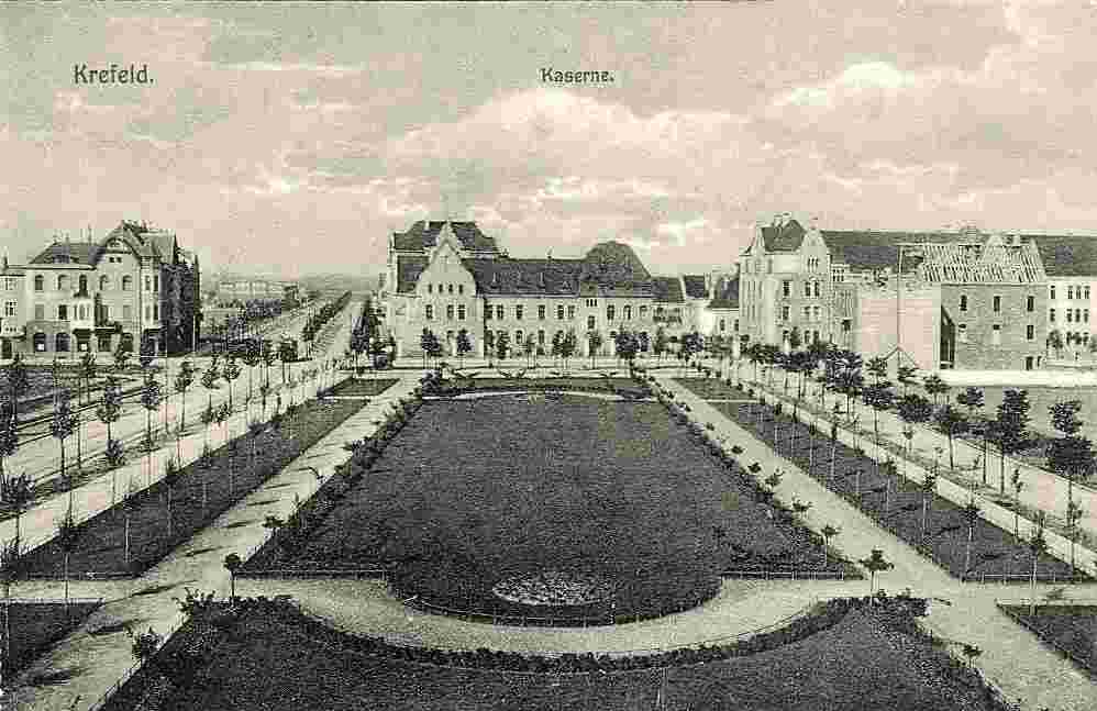 Krefeld. Kaserne, 1919