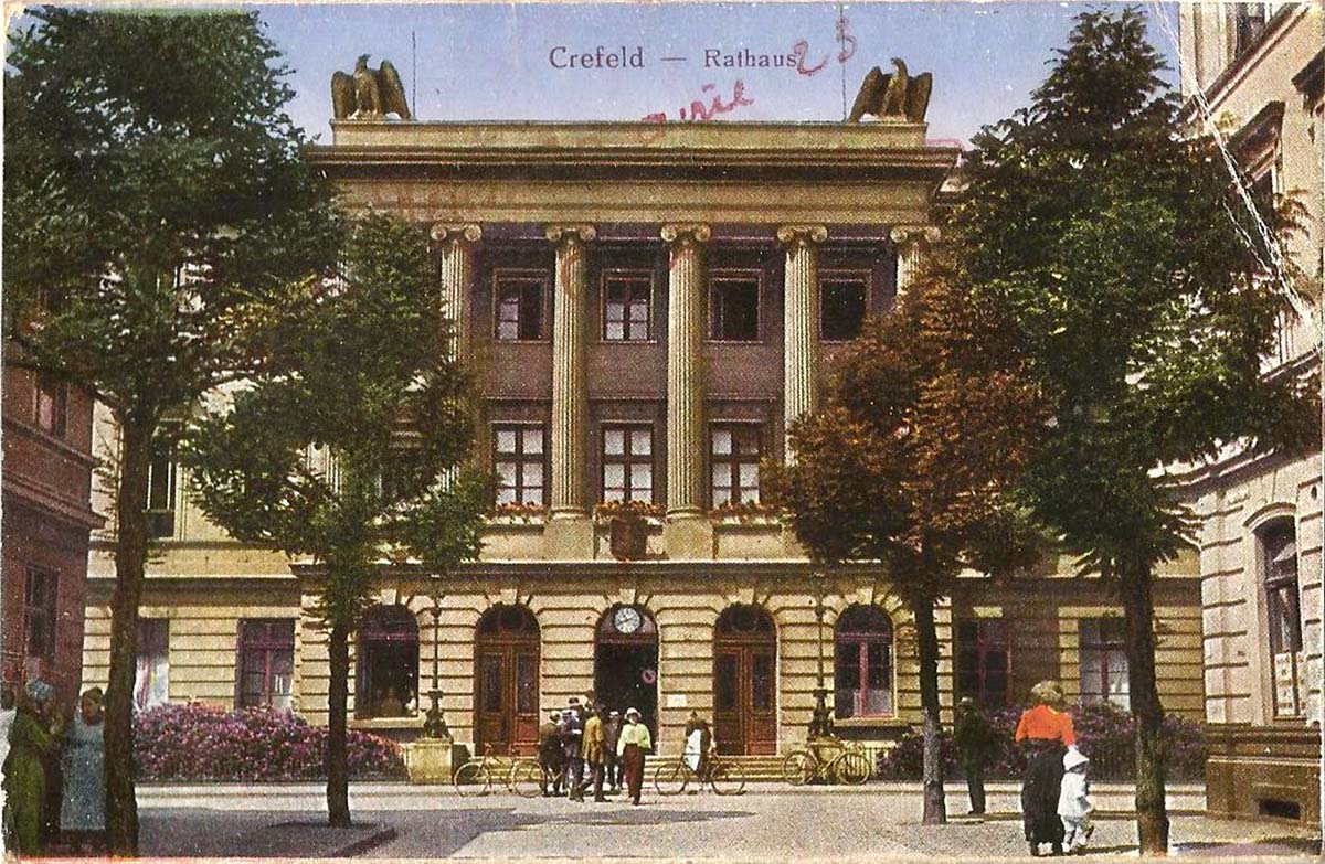 Krefeld. Rathaus, 1923