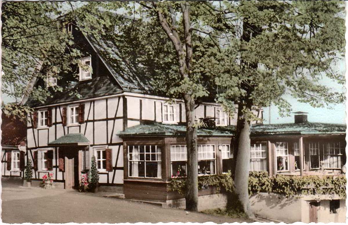 Kürten. Gasthaus Broich 'Zum musikalischen Wirt', 1964