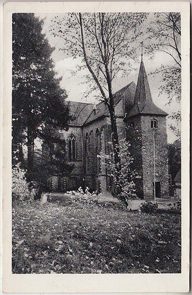 Kürten. Katholische Pfarrkirche St Nikolaus, 1954