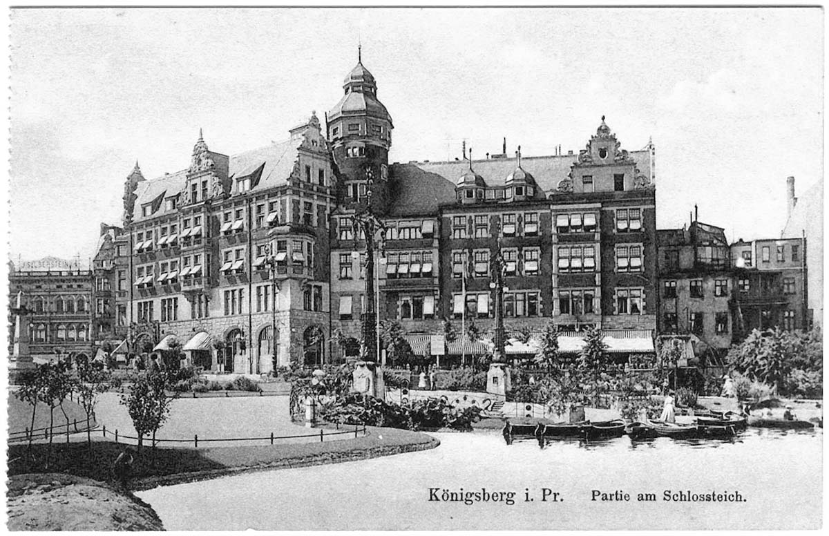 Königsberg (Kaliningrad). Schlossteich