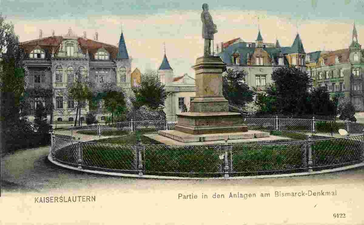 Kaiserslautern. Bismarck-Denkmal