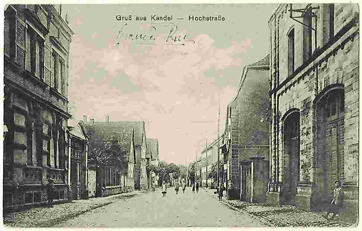 Kandel. Hochstraße, 1915
