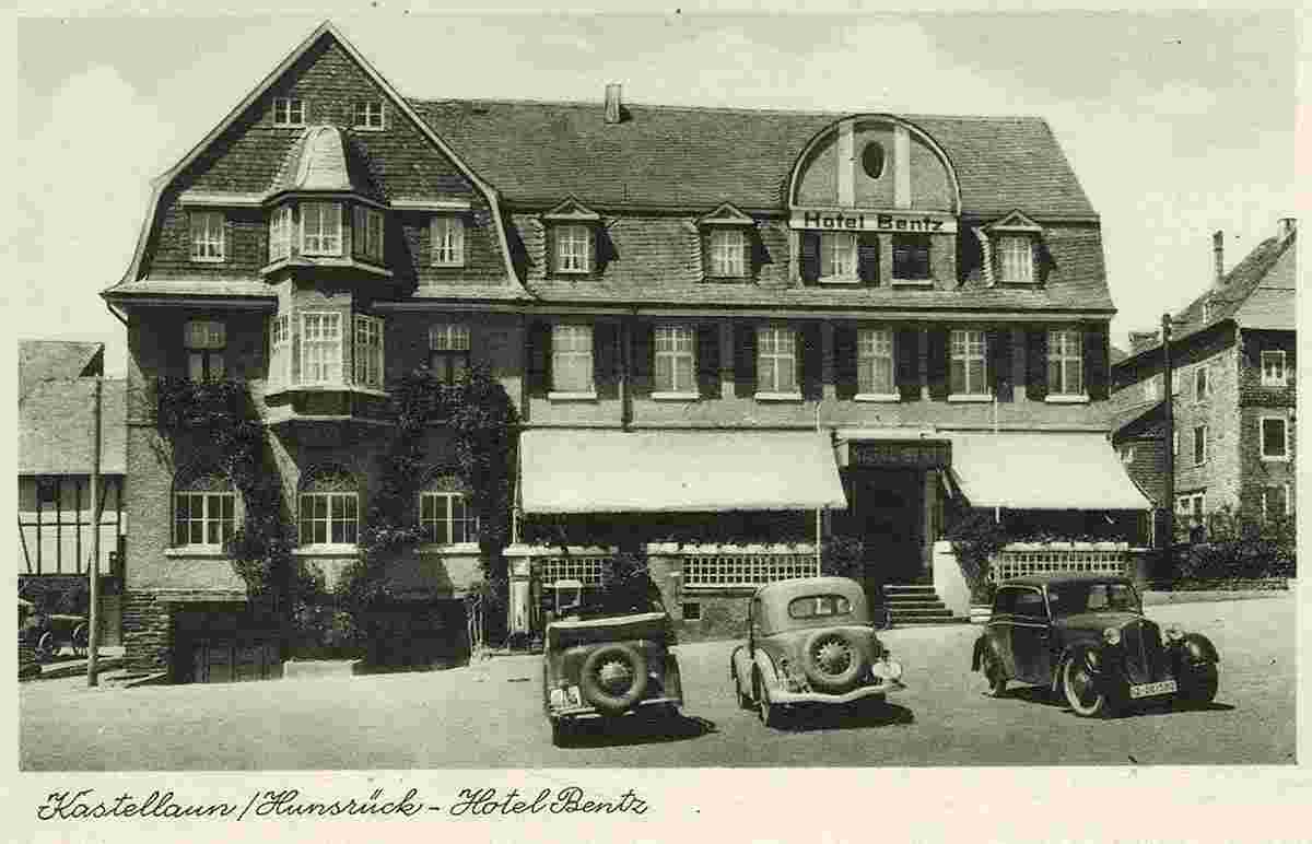Kastellaun. Hotel Bentz, 1945