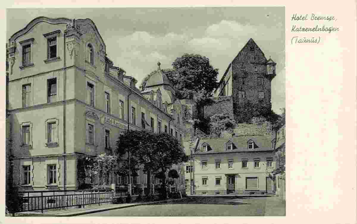 Katzenelnbogen. Hotel Bremser, 1952