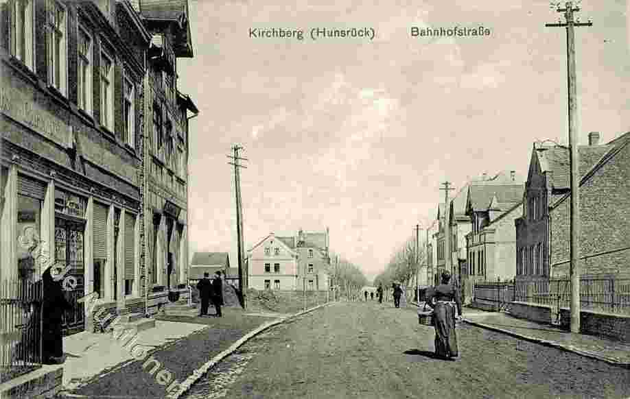 Kirchberg. Bahnhofstraße