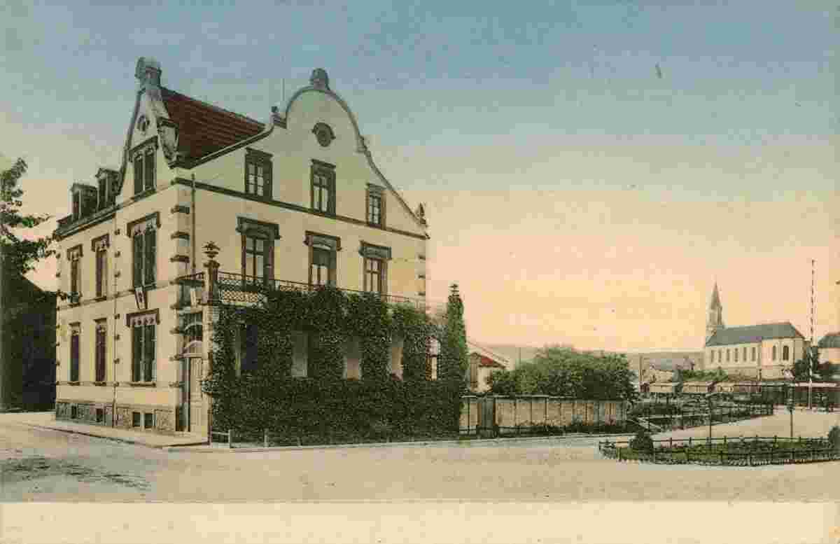 Kleinblittersdorf. Ortsgebäude, 1915