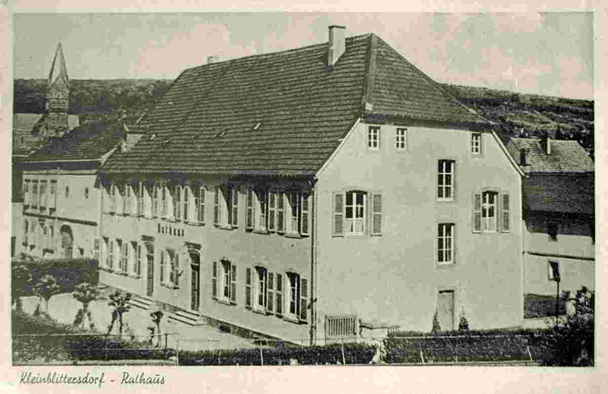 Kleinblittersdorf. Rathaus