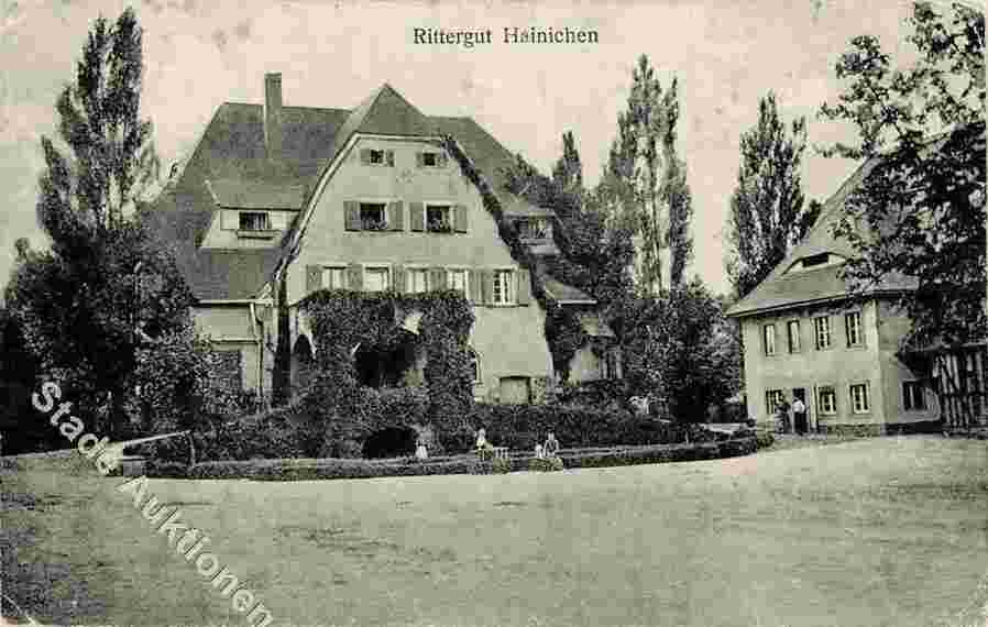 Kitzscher. Stadtteil Hainichen - Rittergut