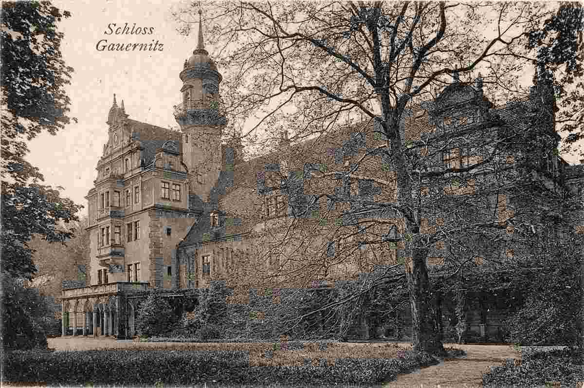 Klipphausen. Gauernitz - Schloß, 1909