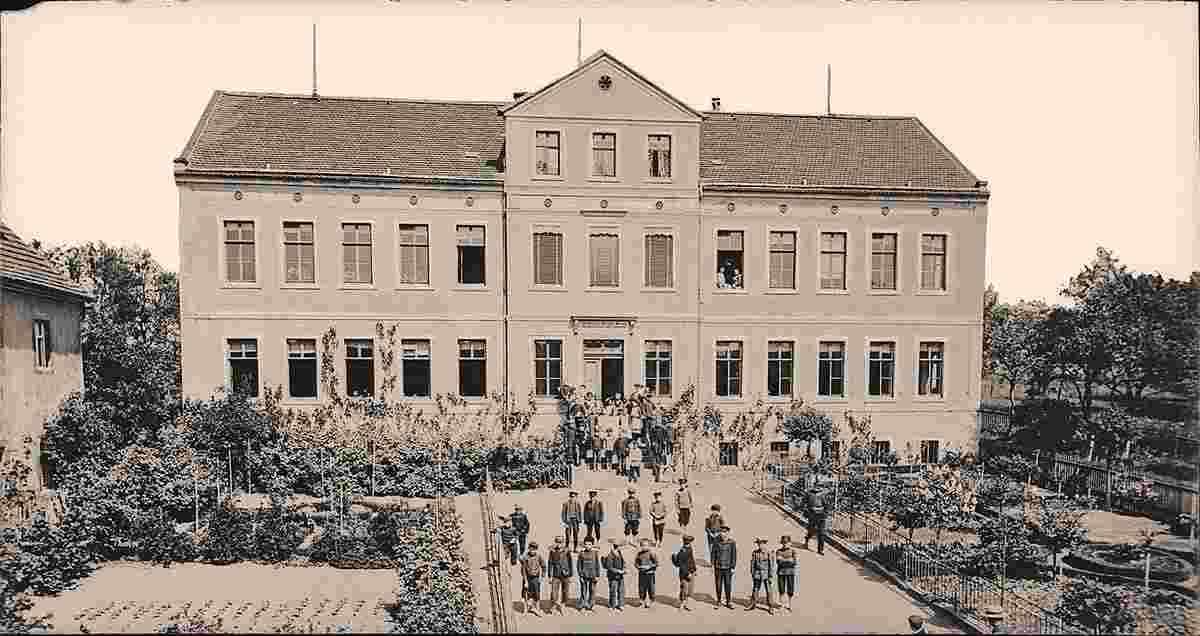 Klipphausen. Naustadt - Schule, 1916