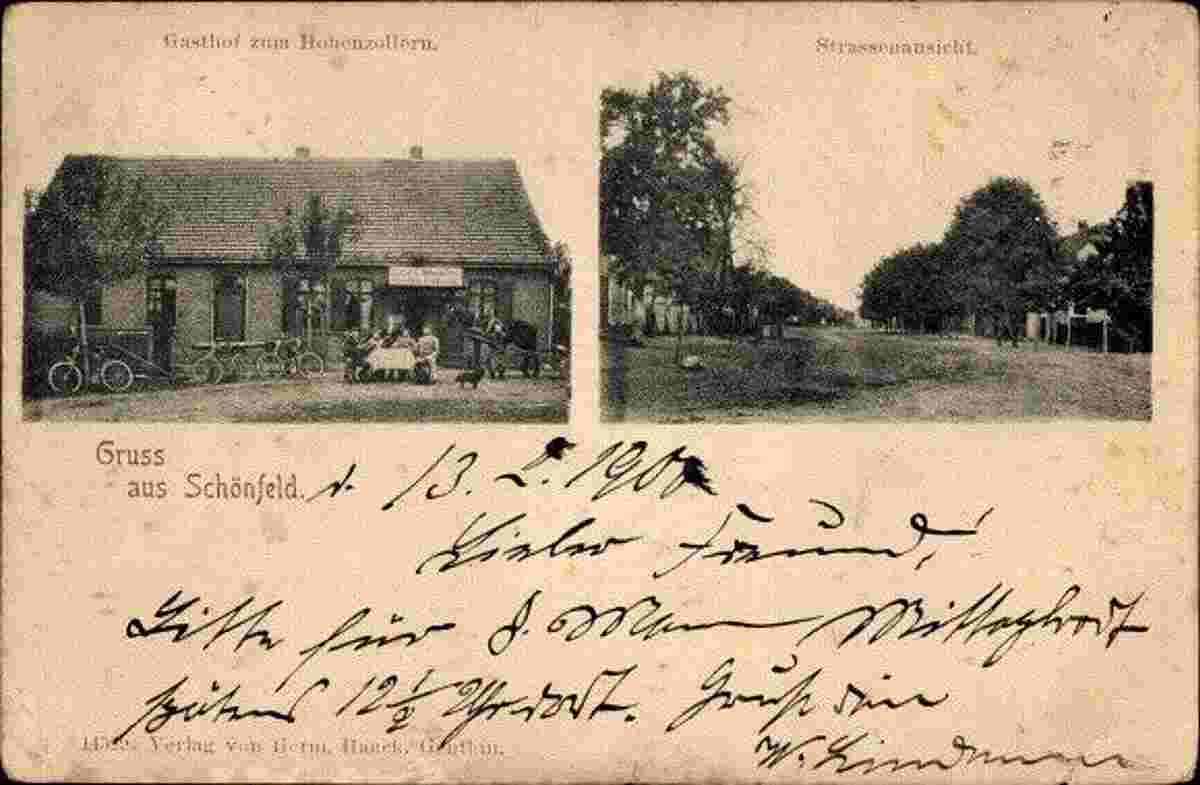 Kamern. Schönfeld - Gasthof zum Hohenzollern