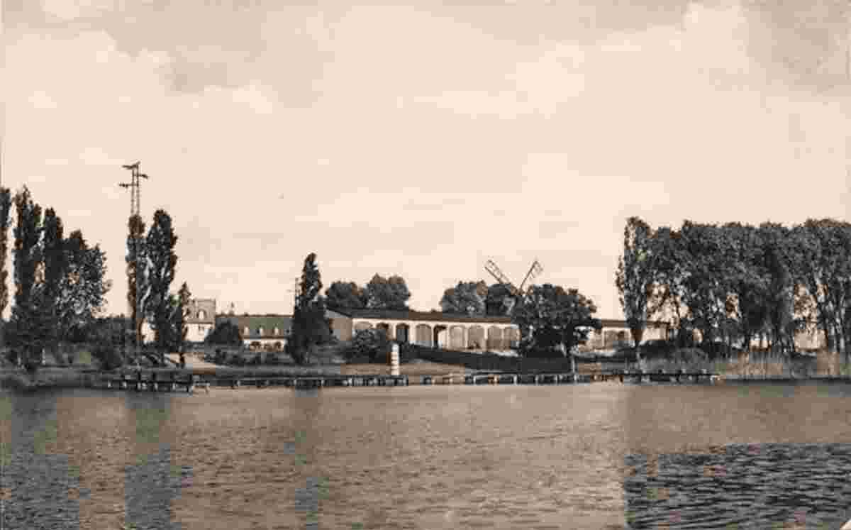 Klietz. Mühle am Seeufer, 1964