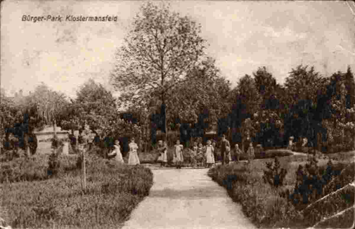 Klostermansfeld. Bürgerpark, 1908