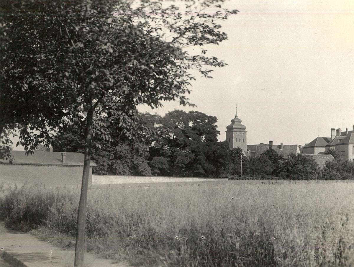 Könnern. Blick zur Ort, 1914