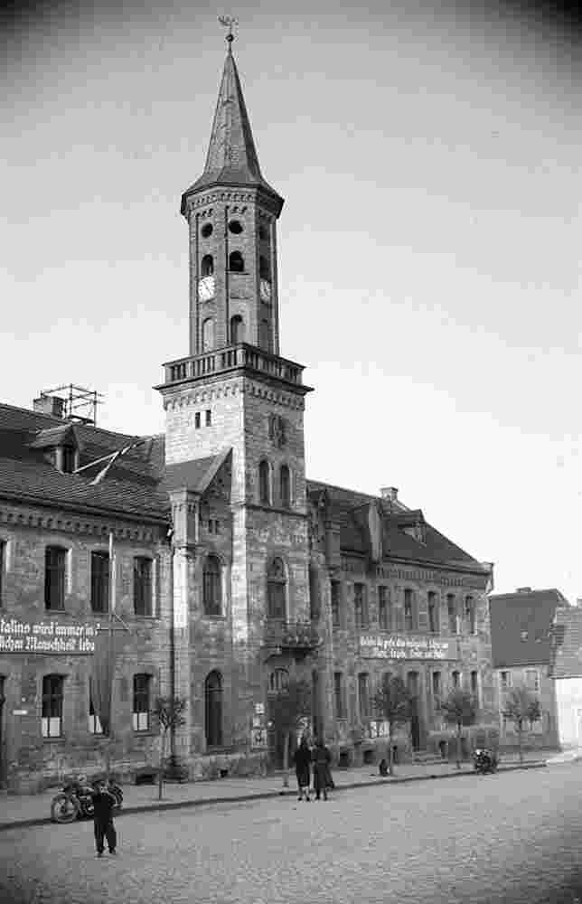Könnern. Rathaus, 1953