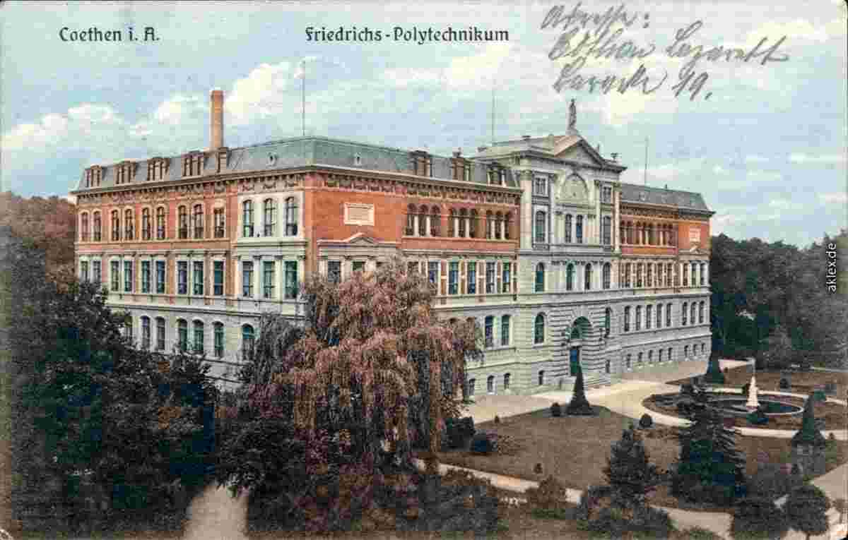 Köthen. Friedrich Polytechnikum, 1914