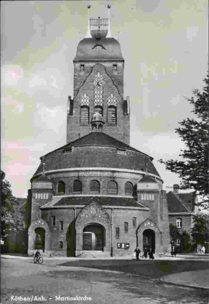 Köthen. Martinskirche, 1972
