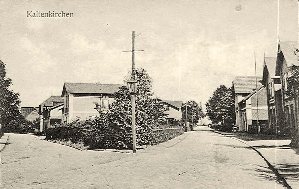 Kaltenkirchen. Blick von zwei straßen
