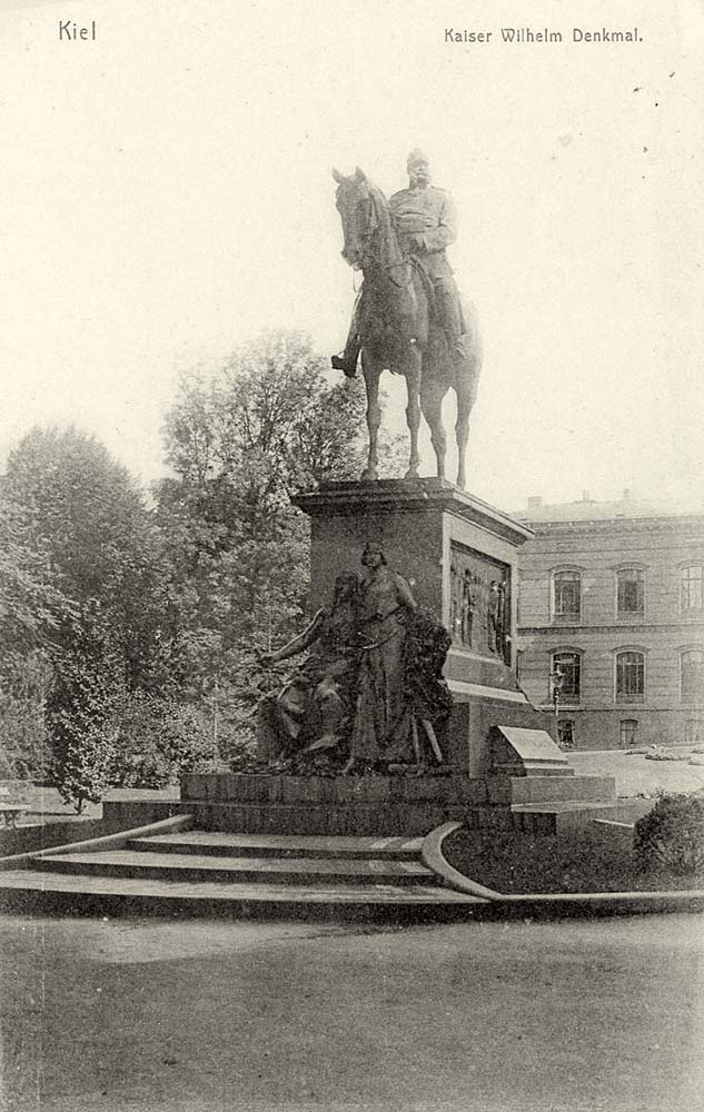 Kiel. Kaiser-Wilhelm-Denkmal