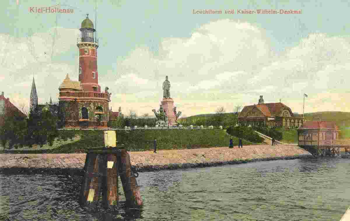 Kiel. Leuchtturm, 1910